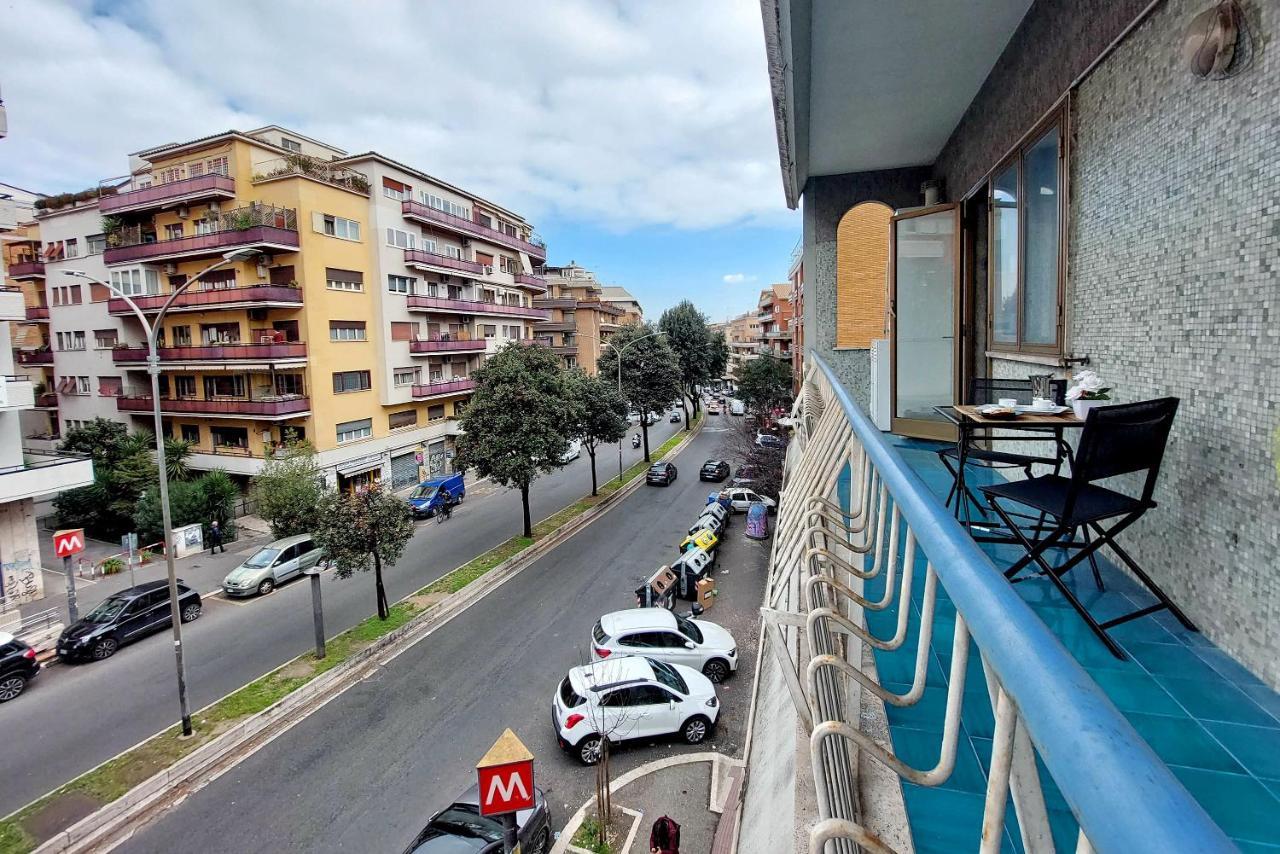4Bnb - Cozy Albornoz Flat Roma Exterior foto