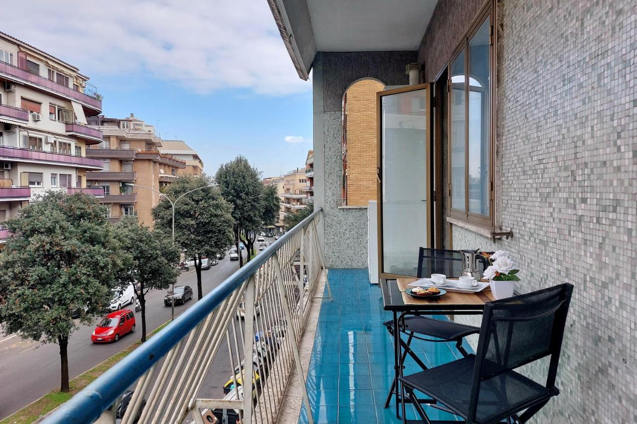 4Bnb - Cozy Albornoz Flat Roma Exterior foto