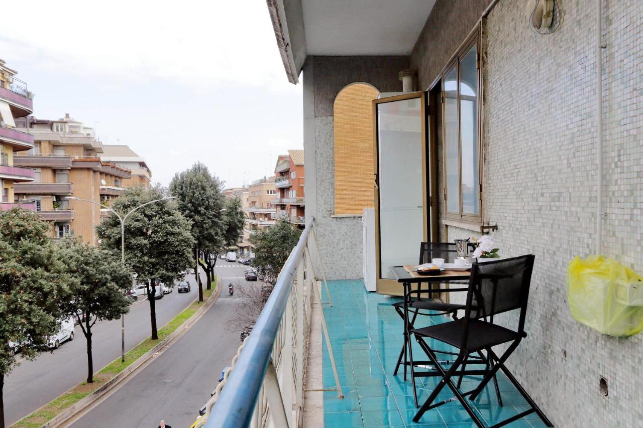 4Bnb - Cozy Albornoz Flat Roma Exterior foto